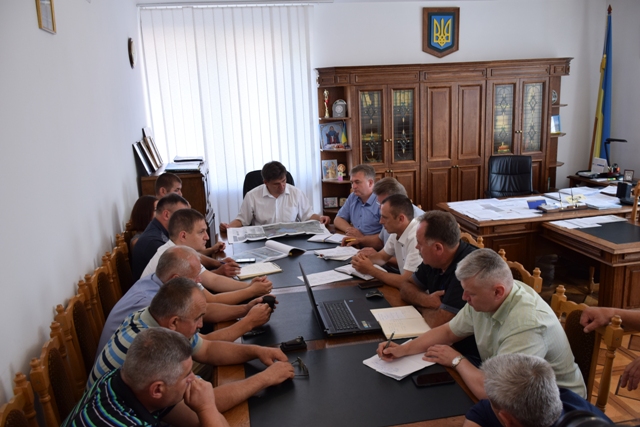 Чергова нарада в Яворівській РДА щодо Яворівського озера