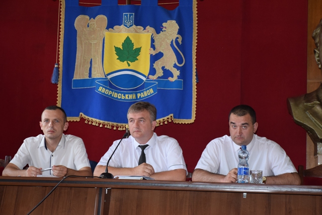 Третє пленарне засідання ХІV сесії Яворівської районної ради VІІ скликання