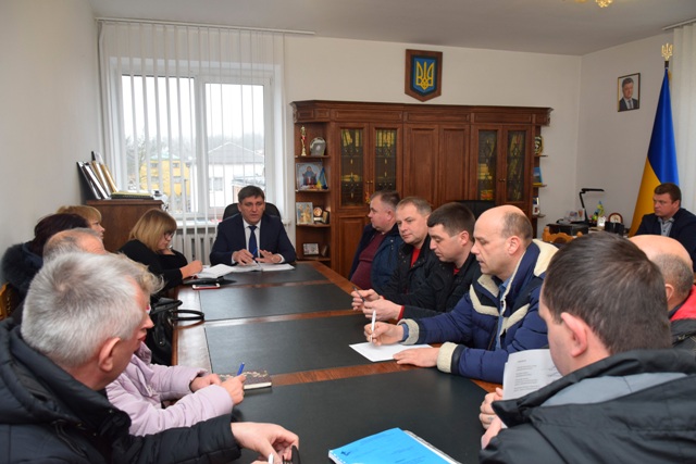 Робоча зустріч Ореста Хляна щодо вирішення спірних земельних питань між Домажирською та Рясне-Руською сільськими радами