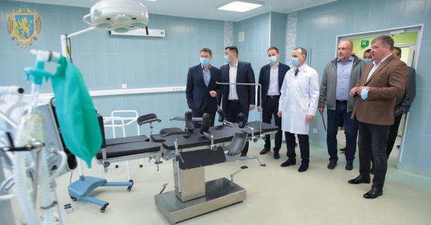 Нове приймальне відділення відкрили у Стрийській центральній районній лікарні