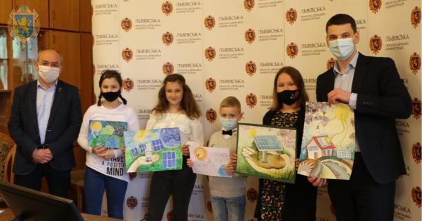 На Львівщині відзначили переможців дитячого конкурсу малюнків до Дня сонця