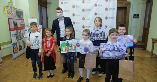 На Львівщині відзначили переможців конкурсу дитячого малюнку до Дня Європи