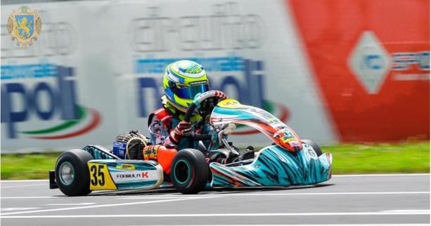 Львів‘янин Олексій Яремій виборов бронзу на етапі чемпіонату Італії з картингу