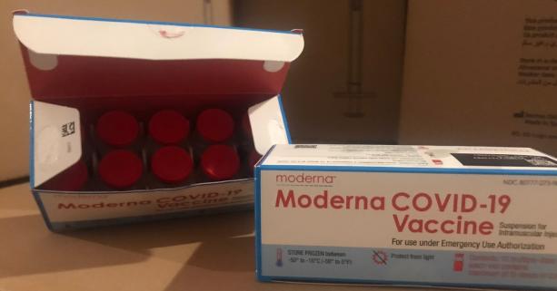 На Львівщину прибула вакцина «Moderna»