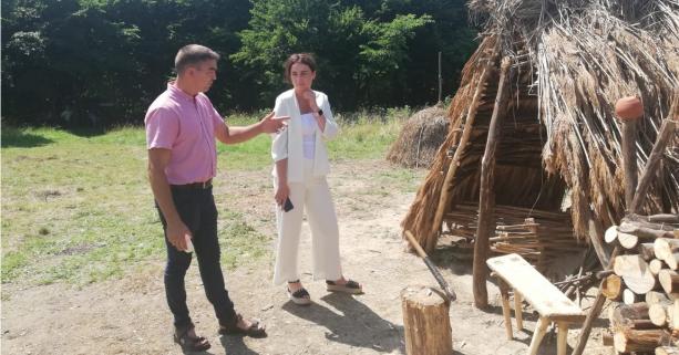 На території заповідника “Давній Пліснеськ” відтворили побут та автентичне житло давніх слов’ян Х століття