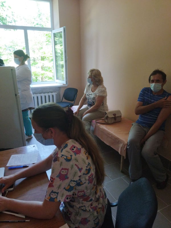 Сьогодні, у  місті Яворові розпочалась вакцинація Pfizer