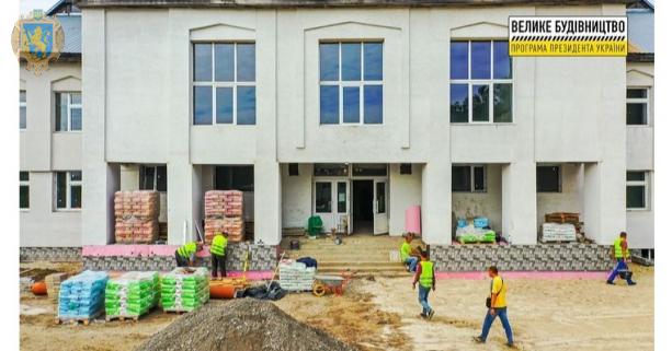 У Гніздичеві будують школу, у якій зможуть навчатись понад 400 учнів