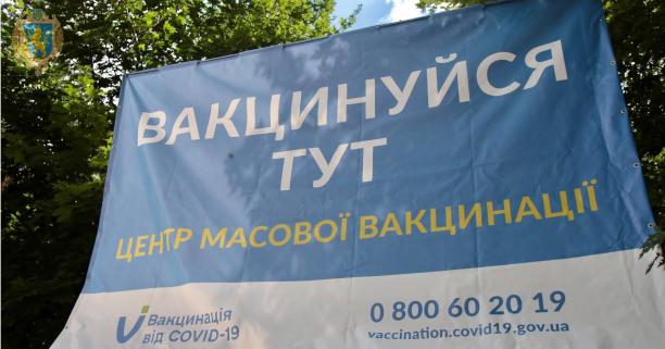 6892 особи в області вакцинувалися від ковіду за останню добу