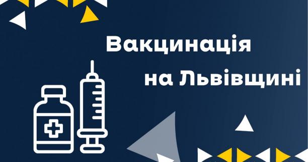 3164 особи в області отримали щеплення від ковіду за останню добу