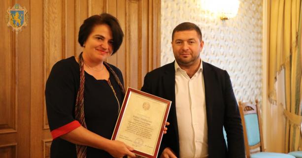 У Львівській ОДА нагородили фахівців соціальної сфери