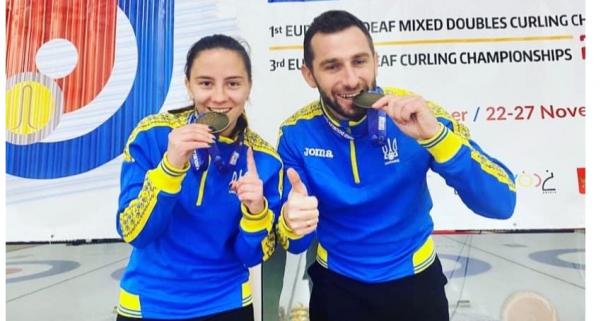 Львівські дефлімпійці – чемпіони Європи з керлінгу