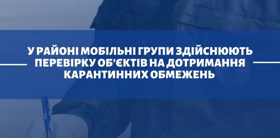 За вихідні мобільними групами контролю проведено перевірку 270 суб’єктів господарювання