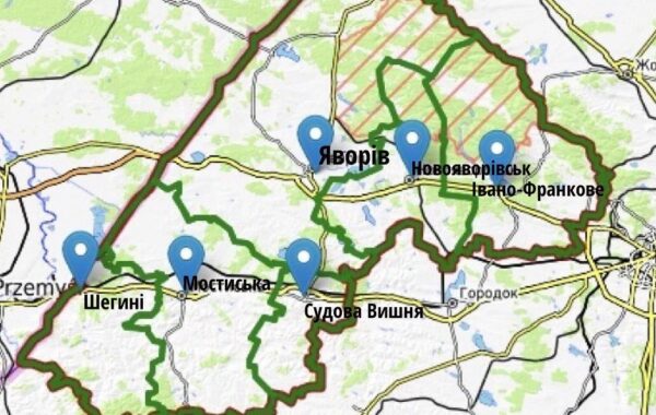 Географія району
