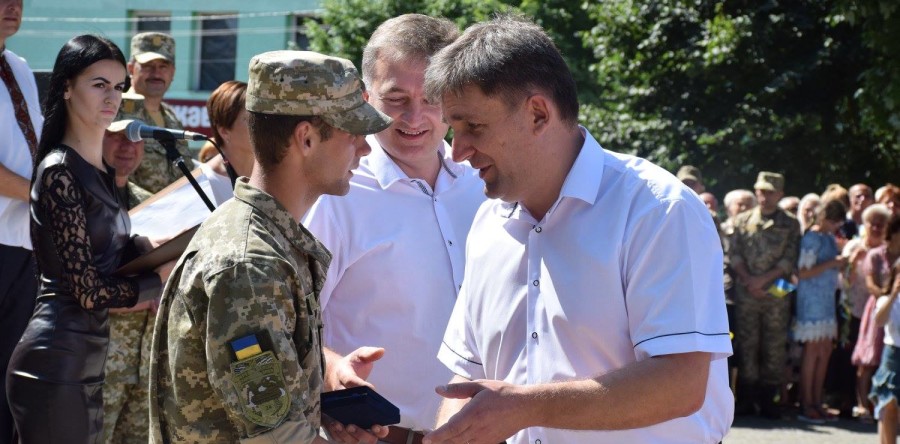 Із зони АТО в Яворів прибув особовий склад 24 механізованої бригади