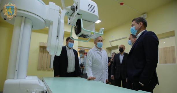 Нове приймальне відділення відкрили у Самбірській центральній районній лікарні