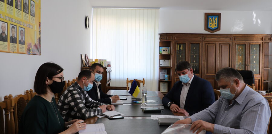 Ярослав Коминський зустрівся з координатором Громадської організації “Спілка автомобілістів Львівщини” Володимиром Слушняком