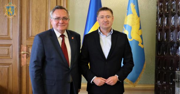 Максим Козицький зустрівся з Віце-маршалком Люблінського воєводства Збігнєвим Войцеховським