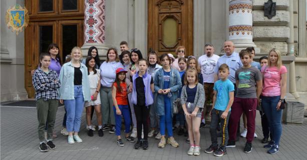 Для дітей пільгових категорій організували пізнавальну екскурсію