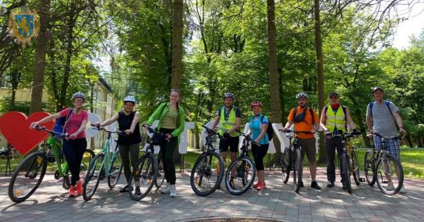 Зі Львова до «Липової долини» організували першу веломандрівку