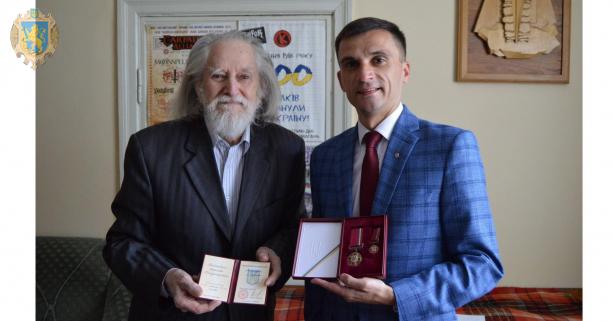Видатного львівського професора Ярослава Ганіткевича нагородили орденом від президента України