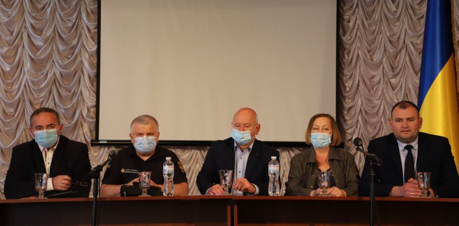 На Яворівщині представлено керівництво новоствореного управління та державного пожежно-рятувального загону