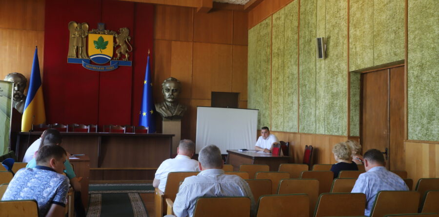 Нарада з керівниками комунальних некомерційних підприємств охорони здоров’я району