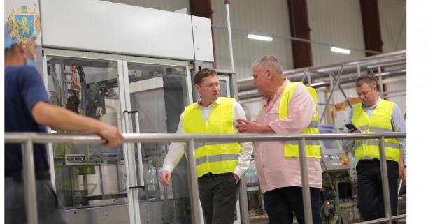 Максим Козицький ознайомився з роботою одного з найбільших підприємств Стрийщини