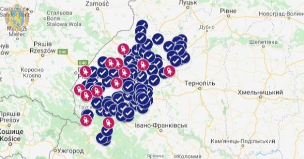 Львівська ОДА розробила карту мережі надання адмінпослуг: мапа доступна кожному