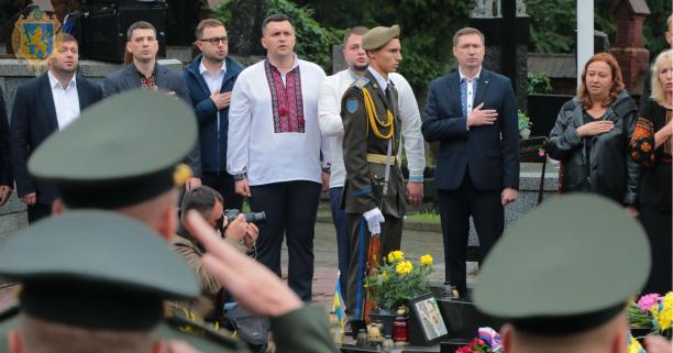 У 30-річчя Незалежності України на Личакові вшанували полеглих Героїв