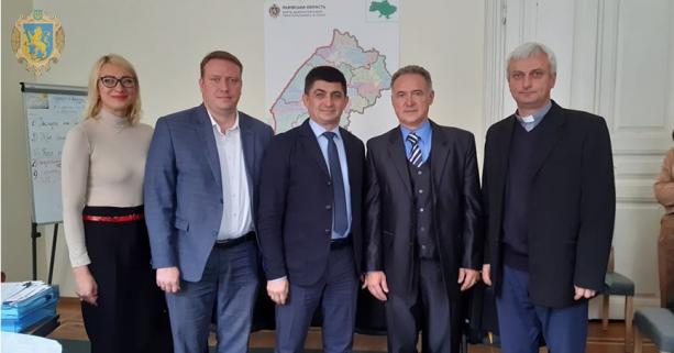 До Львівської ОДА завітала делегація благодійного Архієпархіального центру «Карітас Оломоуц»