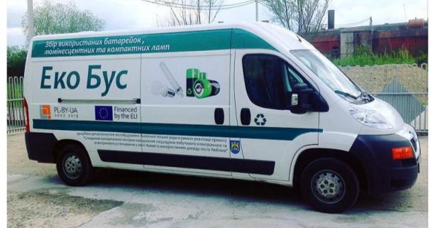 Графік стоянок Екобуса у жовтні 2021 року