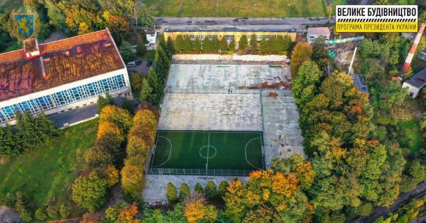 Велике будівництво: спортивні майданчики на Черемшини планують завершити до кінця року
