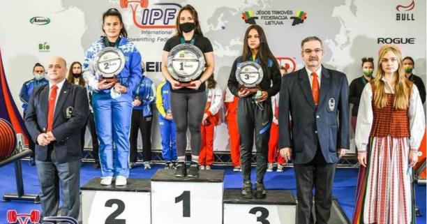 Три пауерліфтерки Львівщини вибороли медалі на чемпіонаті світу