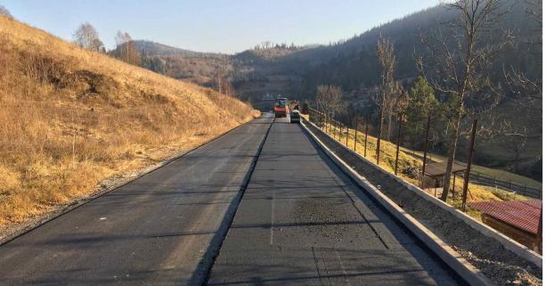 На Стрийщині завершують ремонт дороги Завадка – Козьова на ділянці в межах населеного Орявчик