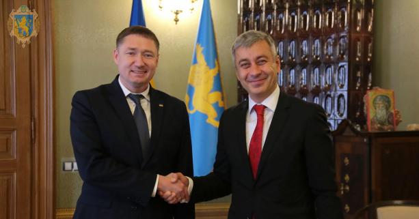 Максим Козицький зустрівся із Надзвичайним і Повноважним Послом Республіки Вірменія в Україні