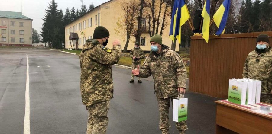 Військовослужбовців військової частини А2615 привітали з Днем сержанта Збройних Сил України