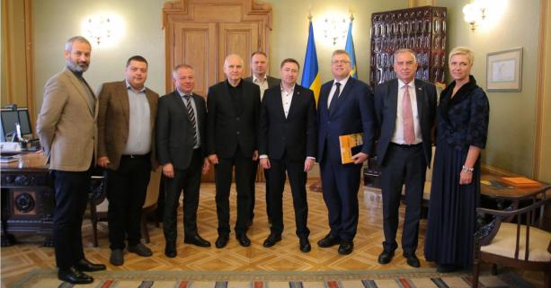 Максим Козицький зустрівся із Надзвичайним і Повноважним Послом Республіки Латвія в Україні