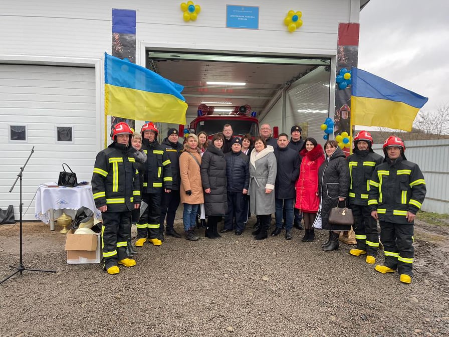 У селі Золотковичі відкрито добровільну пожежну команду