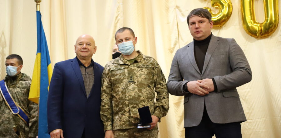 У 184 навчальному центрі відбулись урочисті заходи з нагоди Дня Збройних Сил України