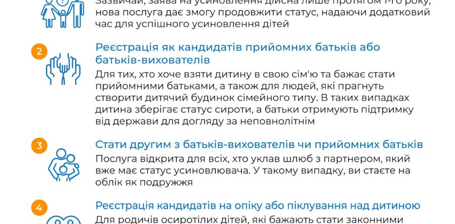 Нові цифрові послуги, які значно спростять процес для усиновлення дитини тепер на порталі “Дія”