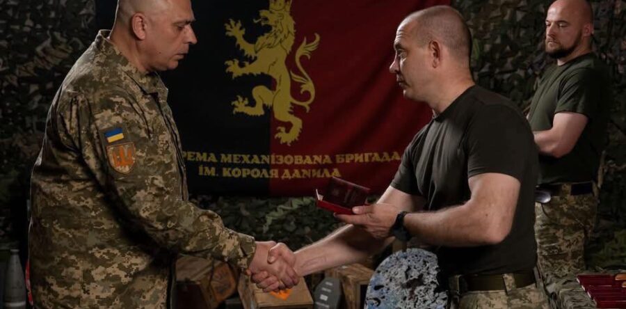 Захисника зі Львівщини нагородили орденом Богдана Хмельницького ІІІ ступеня