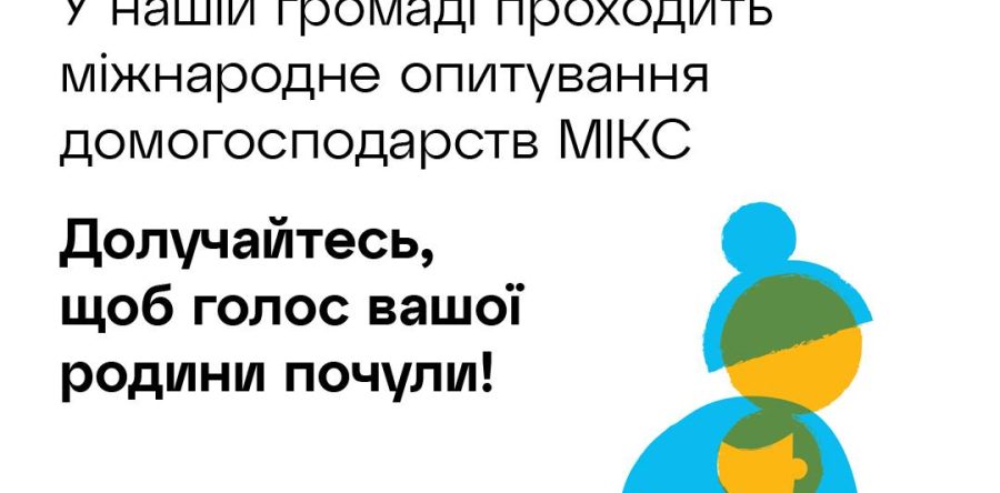 У Мостиській громаді триває міжнародне опитування МІКС
