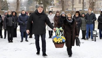 У Яворові вшанували пам’ять Героїв Небесної Сотні у День Соборності України