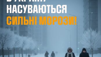 В Україну насуваються сильні морози!