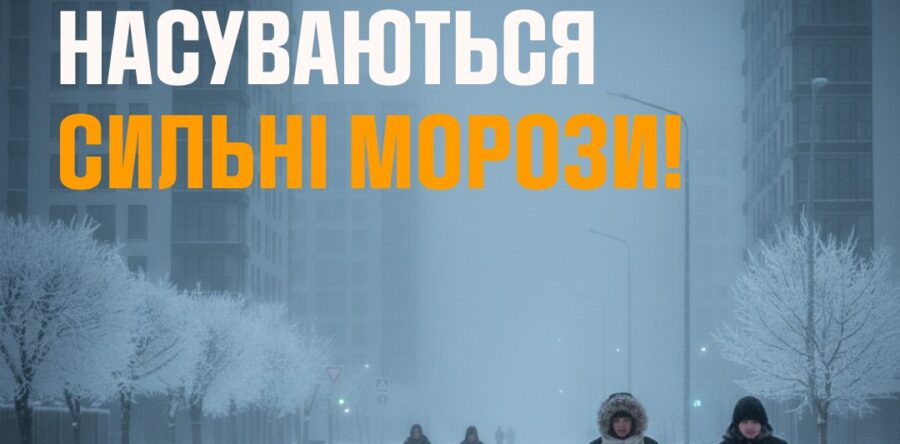 В Україну насуваються сильні морози!