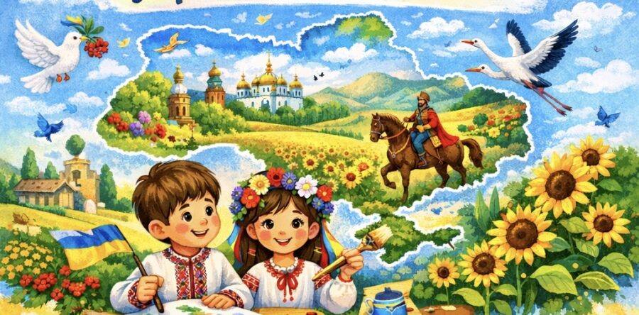 Оголошуємо конкурс малюнків: «Україна очима дітей»