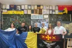 Пошкоджений обстрілами прапор із Краматорська виставлять на благодійний аукціон: кошти спрямують на дрони для Сил оборони