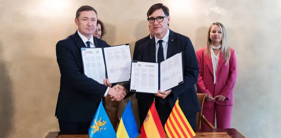 Львівщина та Каталонія підписали Лист про наміри щодо зміцнення співпраці
