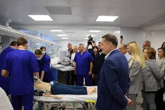 Оновлене відділення анестезіології та інтенсивної терапії відкрили у Львівському обласному госпіталі ветеранів війн та репресованих ім. Ю. Липи