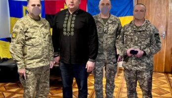 Начальник військової адміністрації Ярослав Коминський відзначив військовослужбовців 49-го навчального центру розвідки
